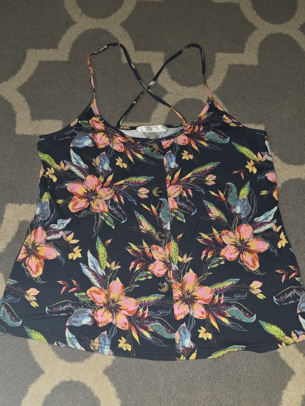 Lascana Venus Strappy Cross Tank